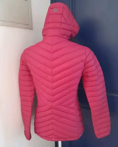 Chaqueta acolchada rosa con capucha lippi - miniatura 5