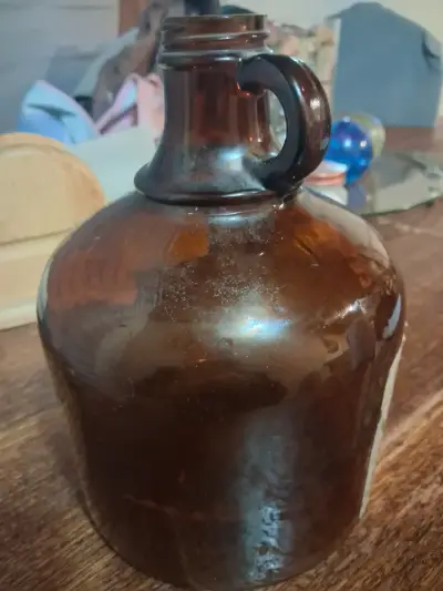 Botella Damajuana antigua Mayorazgo Santa Rita - miniatura 5