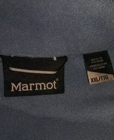 Chaqueta polar azul Marmot para hombre - miniatura 6