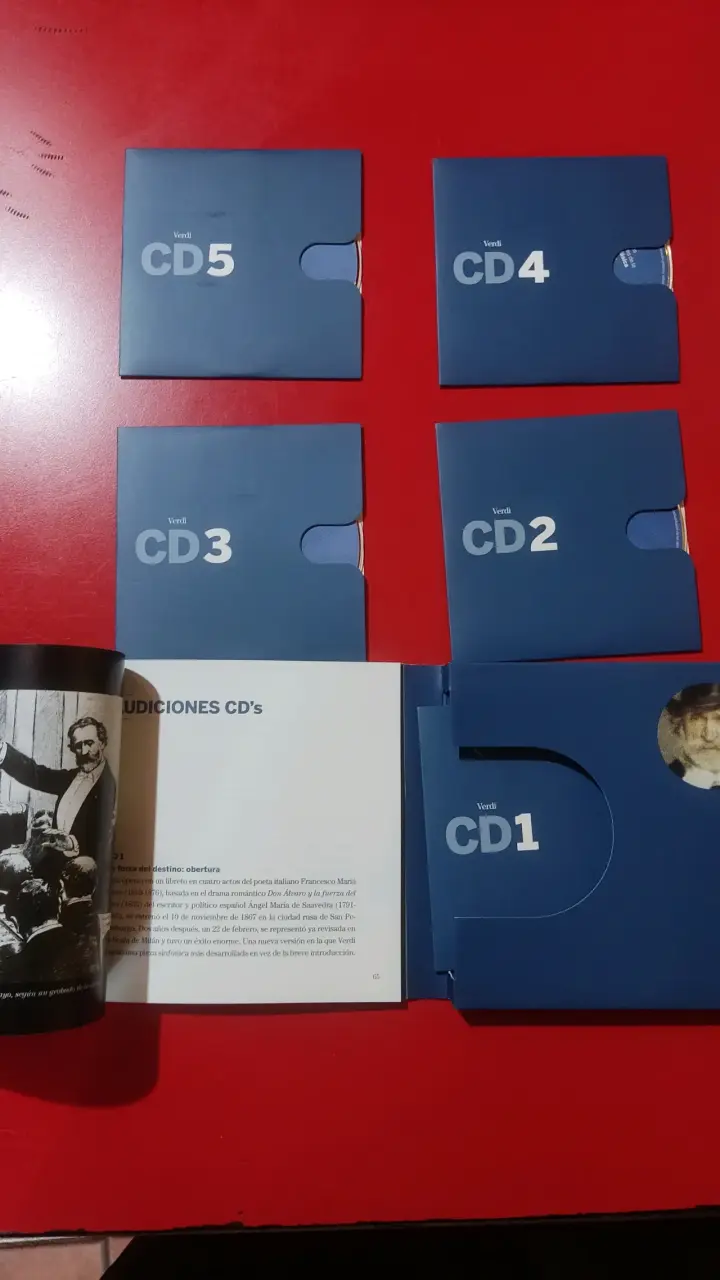 Colección de CDs de Música Clásica Giuseppe Verdi - 3