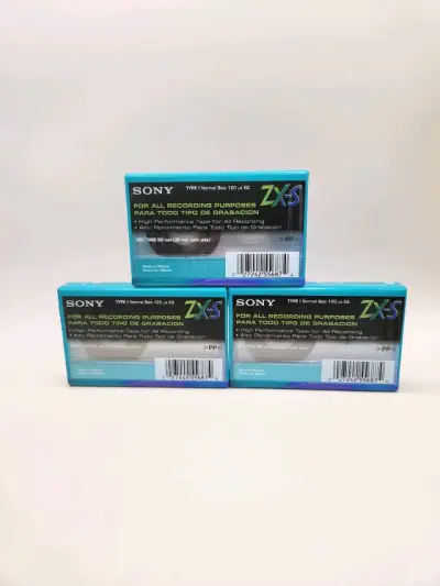Cassettes Sony ZX-S 60 Minutos - miniatura 2