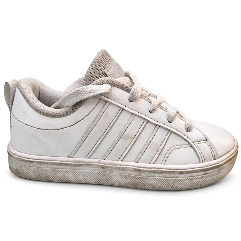 Zapatilla deportiva blanca niño Adidas Talla 29 - 2