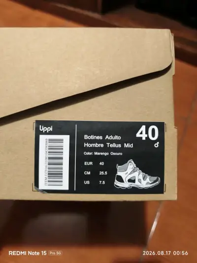 Botines de trekking lippi Tellus Mid hombre N°40 - miniatura 1