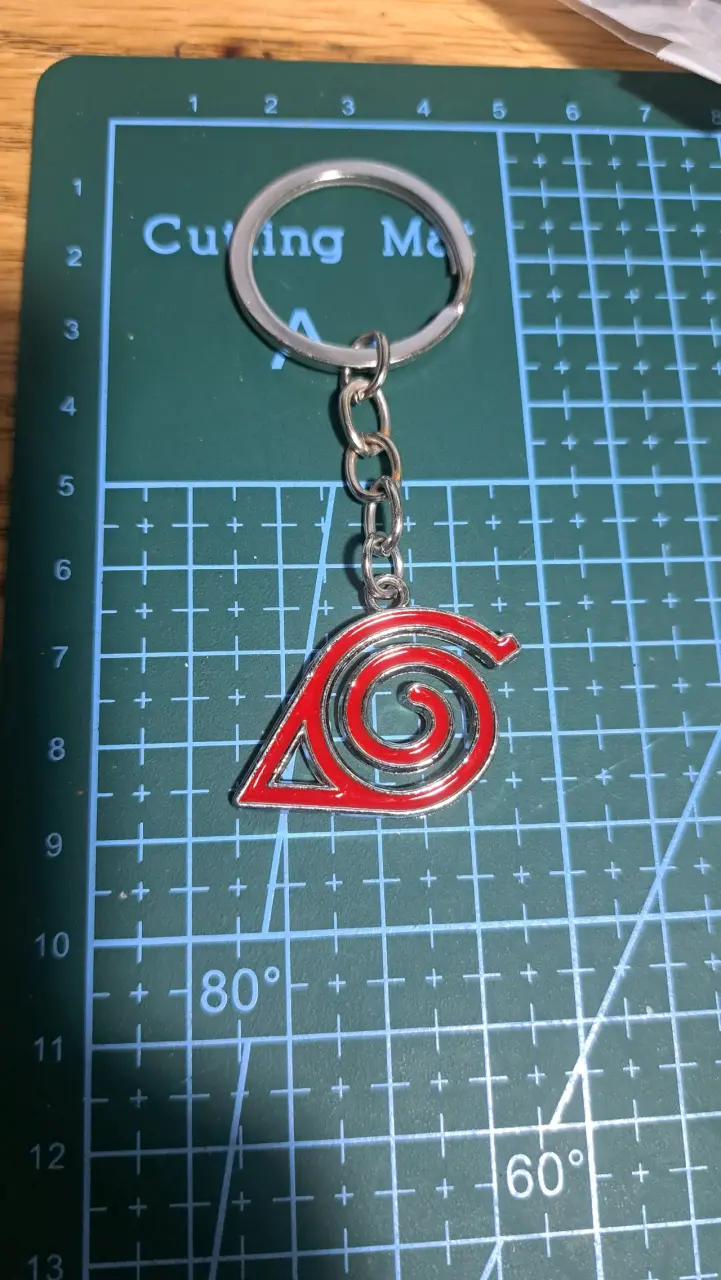 Llavero Naruto con Shuriken y Kunai - 4