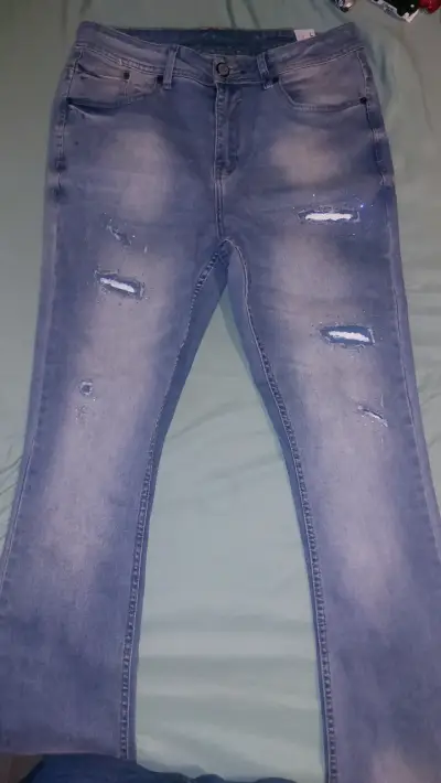 Jeans FLARED JJO x EdHardy, Size 40. - miniatura 2
