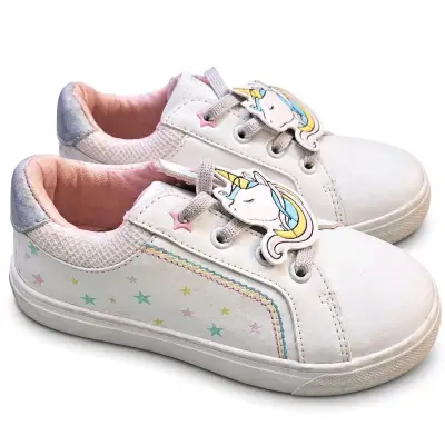 Zapatillas infantiles con diseño de unicornio - miniatura 1