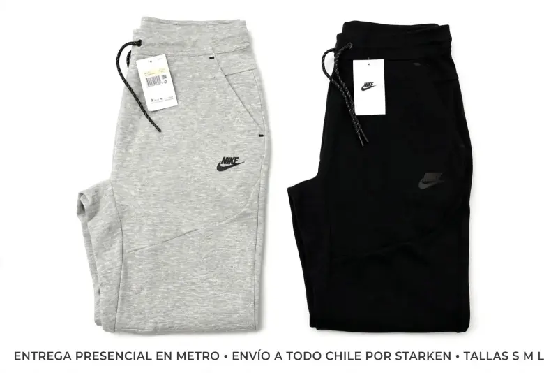 Pantalones deportivos Nike con bolsillos y logo bordado - 2