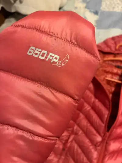 Chaqueta acolchada roja para mujer Doite  XS - miniatura 5