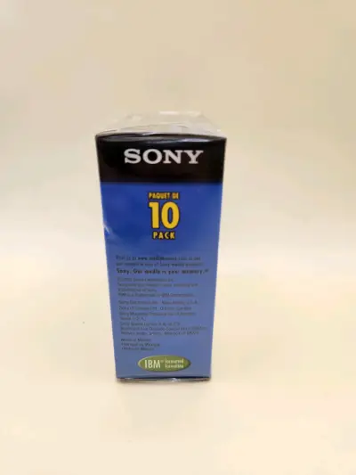 Paquete de 10 disquetes 2HD Sony 1.44MB - miniatura 3
