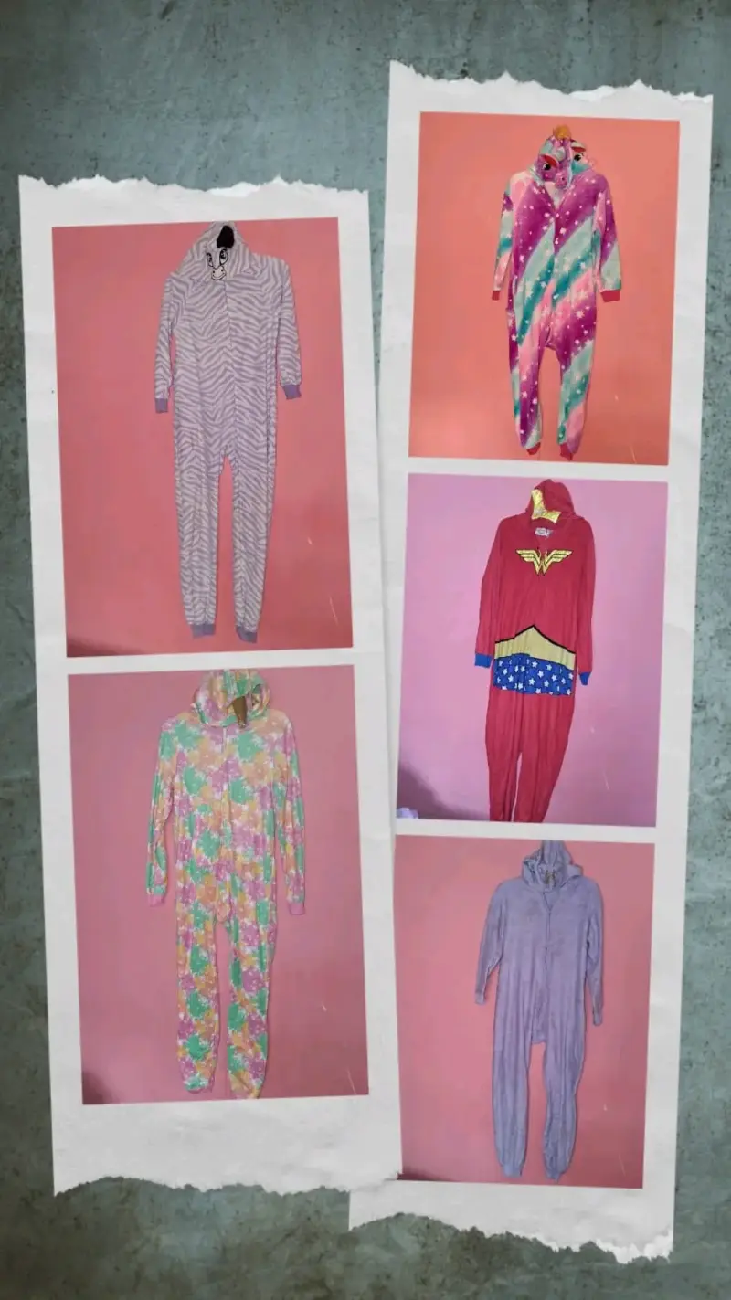 Lote de Pijamas enteros de animales y superhéroes