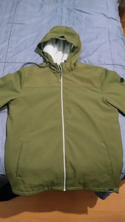 Parka verde con capucha Only & Sons - miniatura 1