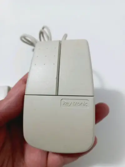 Mouse vintage Key Tronic conector serial - miniatura 1