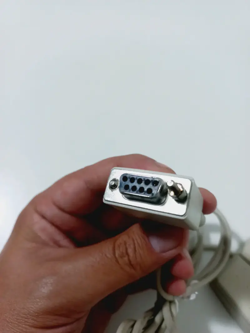 Mouse vintage Key Tronic conector serial - 3
