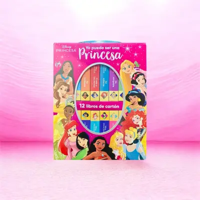 Set de 12 Libros de Cartón Disney Princesa - miniatura 1