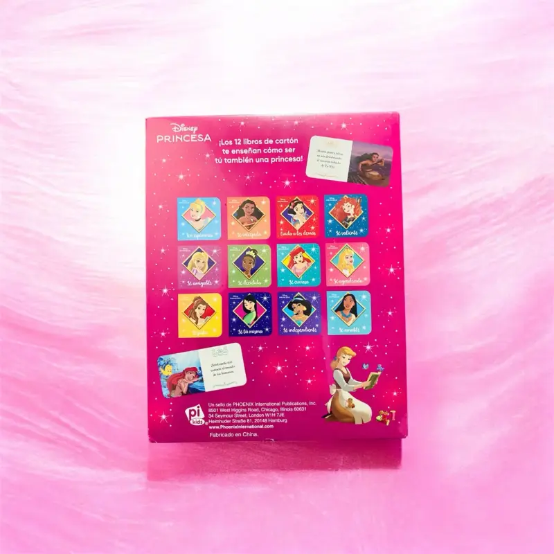 Set de 12 Libros de Cartón Disney Princesa - 3