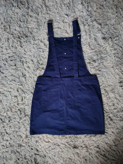 Jumper  azul con tirantes ajustables - miniatura 2