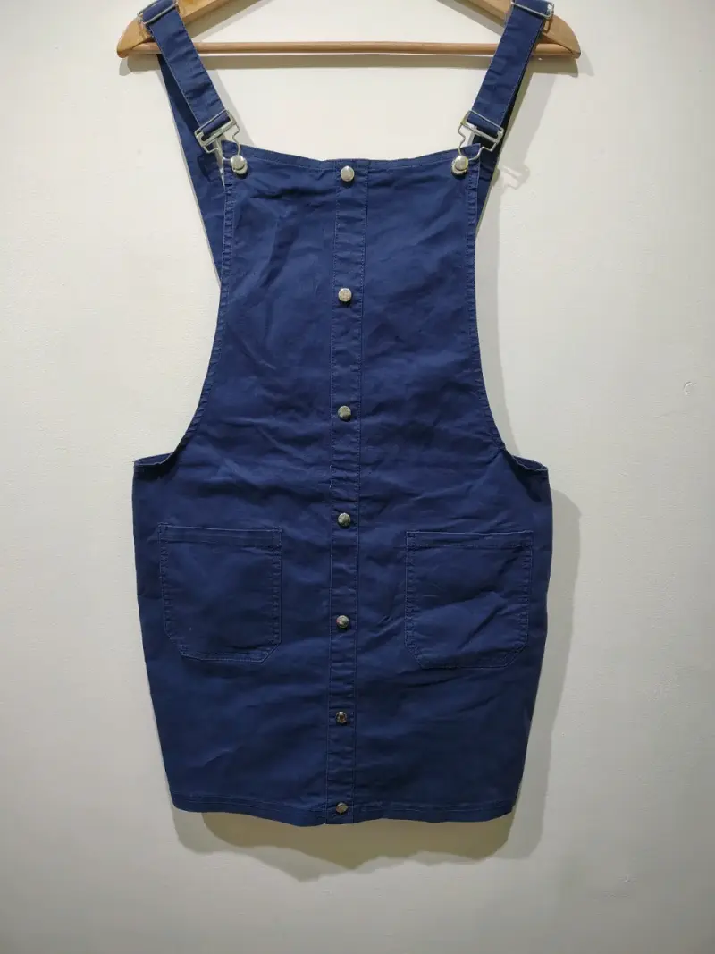 Jumper azul con tirantes ajustables - 3