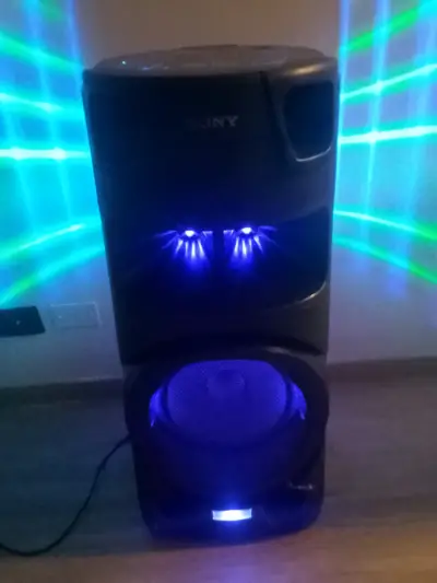 Sistema de sonido Sony MHC-V73D con luces LED y ka - miniatura 3