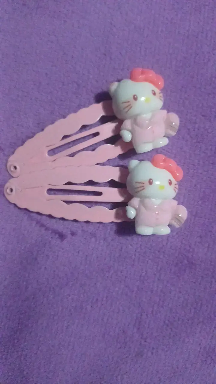 Set de pinches para el cabello Hello Kitty - 2