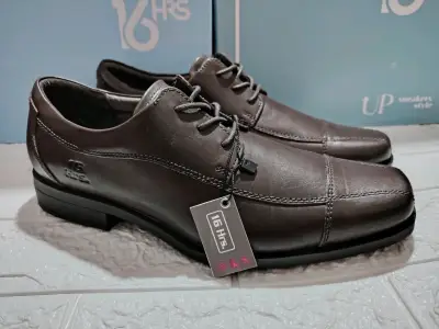 Zapatos de vestir marrones 16 HRS para hombre - miniatura 1