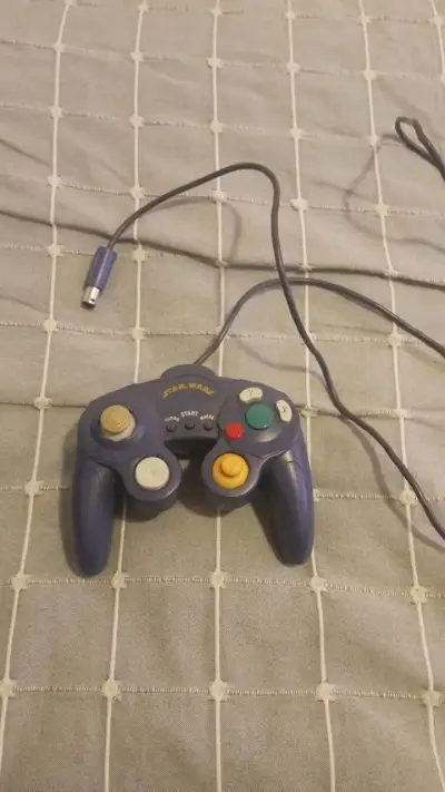 Control alternativo starwars nintendo gamecube - miniatura 1