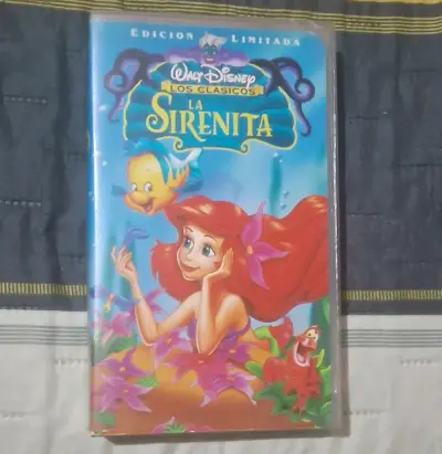 VHS La Sirenita – Walt Disney Los Clásicos Edición - miniatura 1