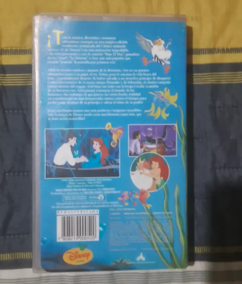 VHS La Sirenita – Walt Disney Los Clásicos Edición - 3