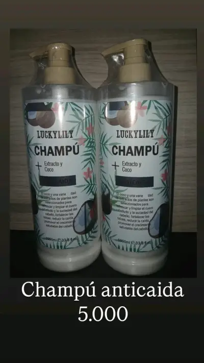 Champu,keratina, crema corporal y cosmetiquero. - miniatura 1