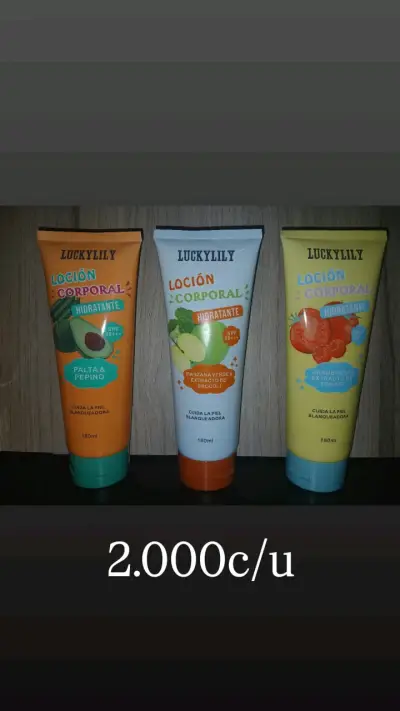 Champu,keratina, crema corporal y cosmetiquero. - miniatura 2