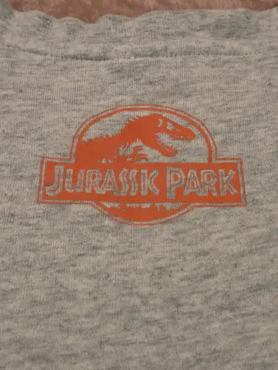 Polera gris Jurassic Park Isla Nublar - miniatura 2