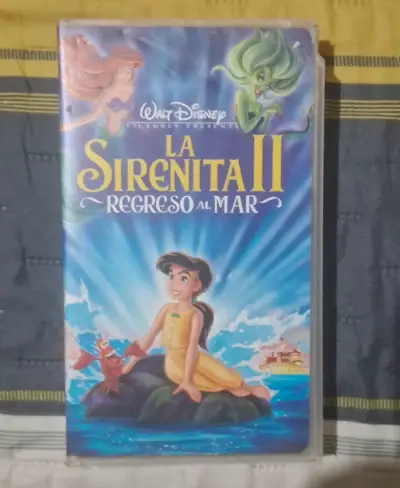 VHS La Sirenita II: Regreso Al Mar – Walt Disney - miniatura 1