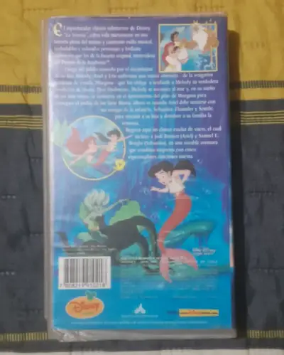 VHS La Sirenita II: Regreso Al Mar – Walt Disney - miniatura 3