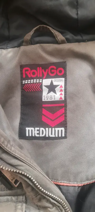 Chaqueta con capucha RollyGo verde - miniatura 3