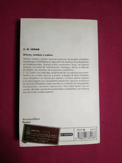 Libro 'Dioses, tumbas y sabios' de C.W. Ceram - miniatura 2