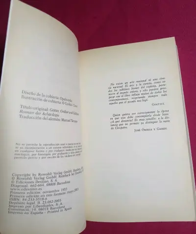 Libro 'Dioses, tumbas y sabios' de C.W. Ceram - miniatura 5