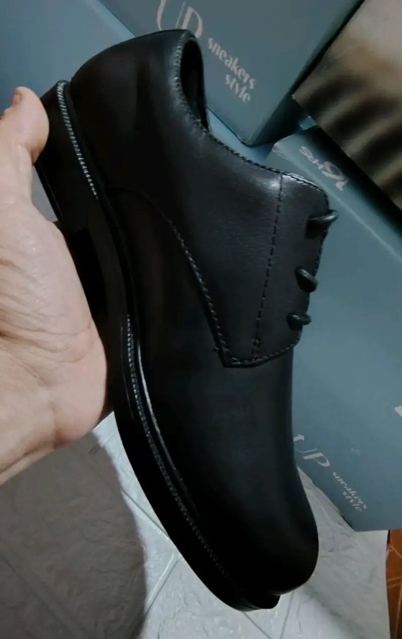 Zapatos de vestir negros para hombre - 6