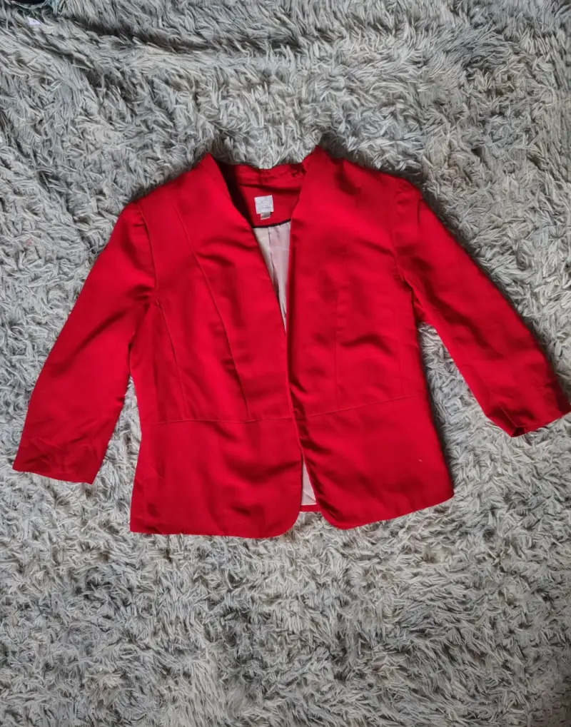 Blazer rojo Lauren Conrad para mujer - 1