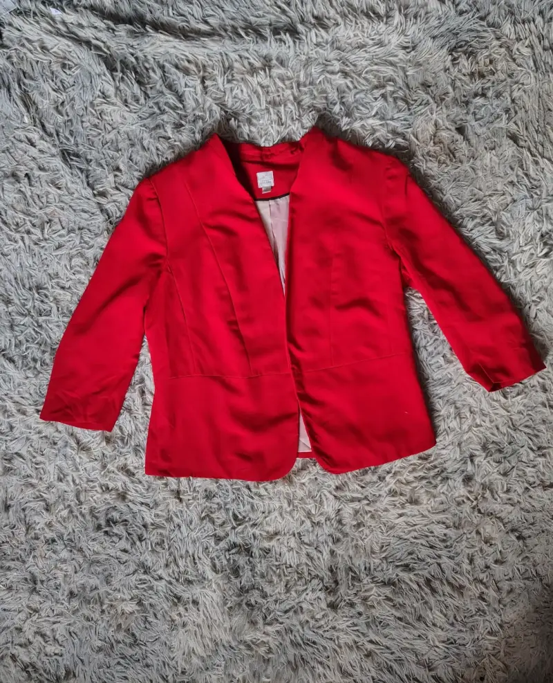 Blazer rojo Lauren Conrad para mujer - 5