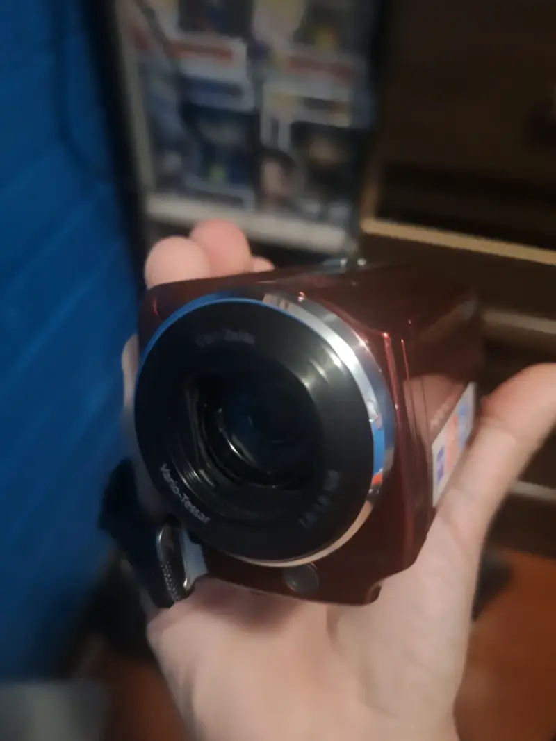 Videocámara Sony Handycam DCR-SR68 roja - 6