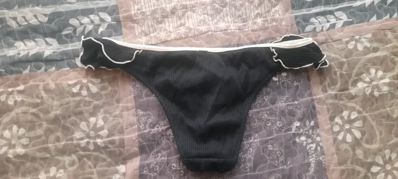 Bikini negro con detalles Basement - 2