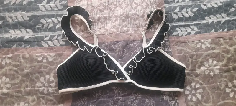 Bikini negro con detalles Basement - 5