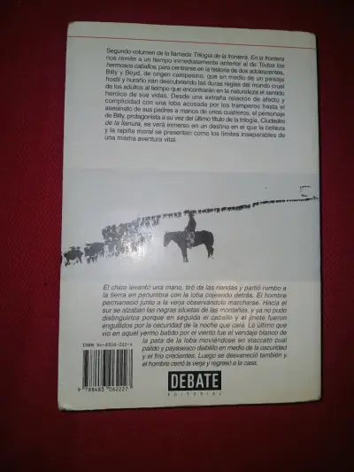 Libro 'En La Frontera' de Cormac McCarthy - miniatura 5