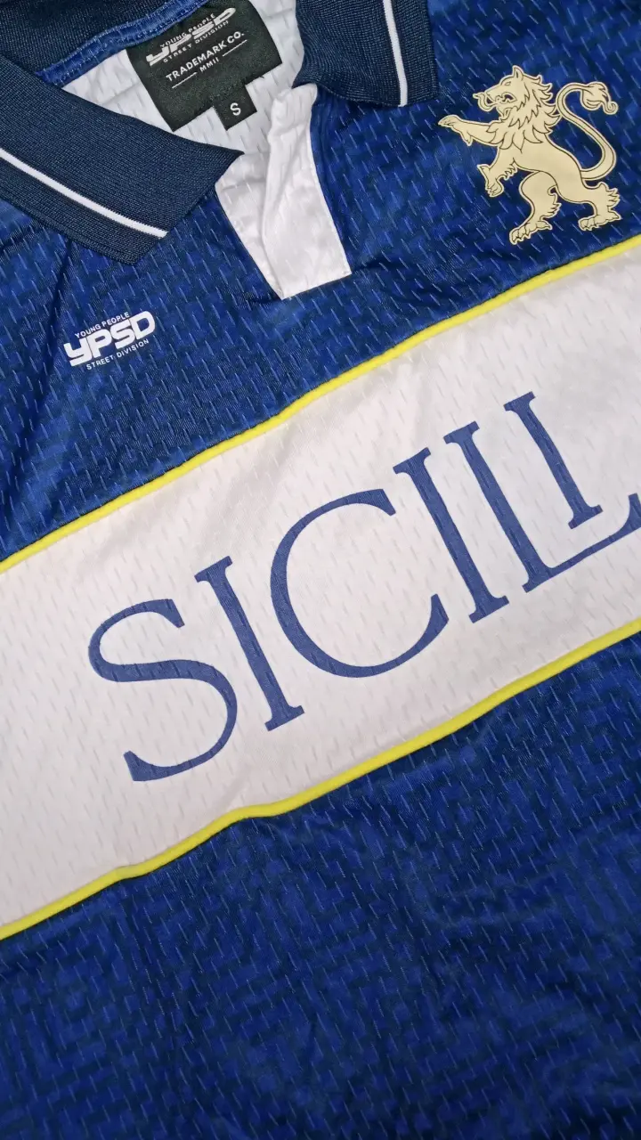 Camiseta deportiva azul Sicilia YPSD - 4
