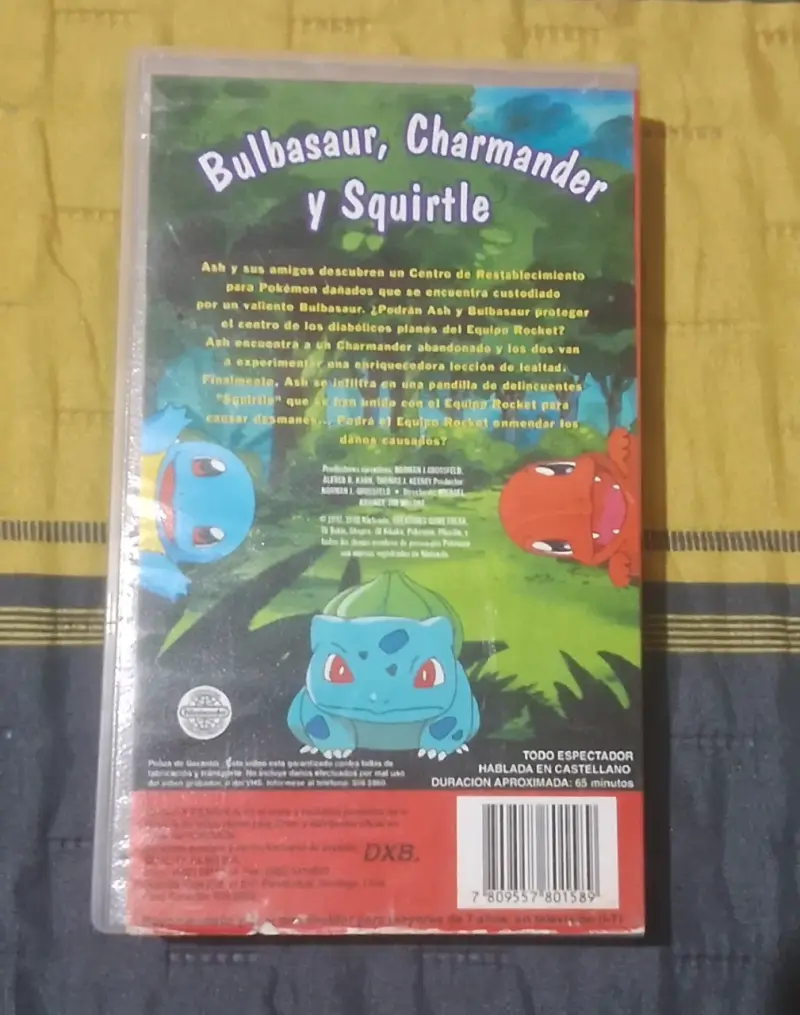 VHS Pokémon Poké-Amigos Original 2000 - 3