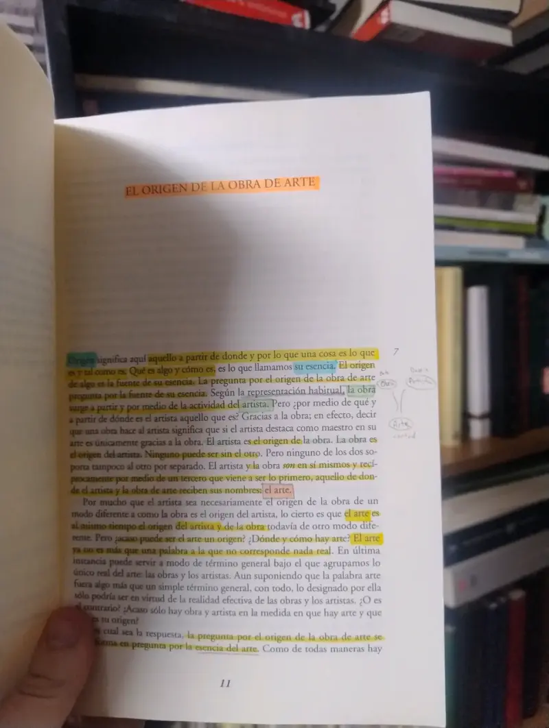 Libro 'Caminos de Bosque' de Martin Heidegger - 4