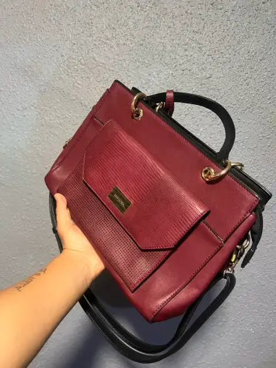 Cartera de cuero Amphora - miniatura 1