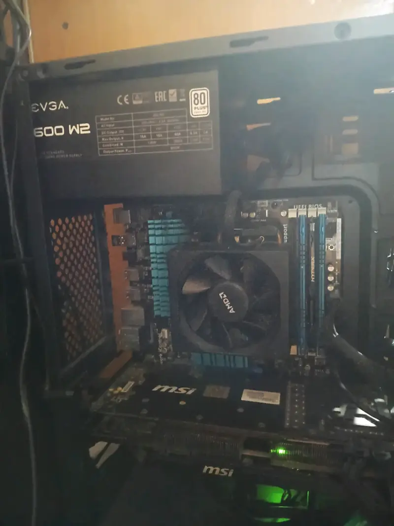 computador windows 10 pro + gpu + teclado - 1