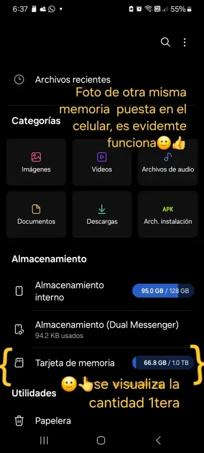 Tarjeta de Memoria Samsung Pro Plus 1TB - miniatura 4
