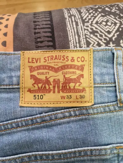 Jeans Levi's 510 Skinny Fit Hombre Talla 44 - miniatura 3