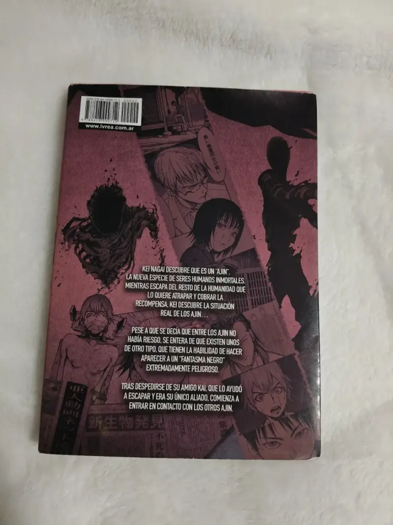 Manga Ajin Semi-Humano Volumen 2 de Ivrea - 2